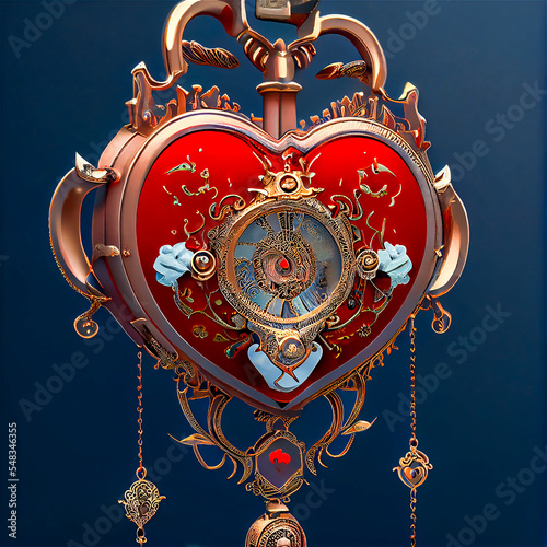 Heart jewel