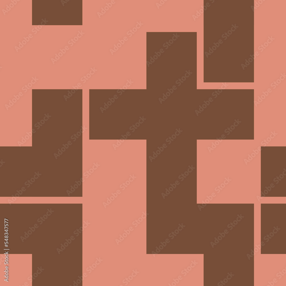 Fototapeta premium Decorative diagram colorful geometric figures background illustration