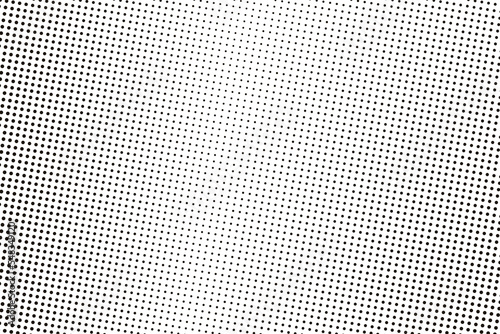 Pop art creative concept black and white comics book magazine cover. Polka dots monochrome background. Cartoon halftone retro pattern. Abstract template design for poster, card, sale banner.