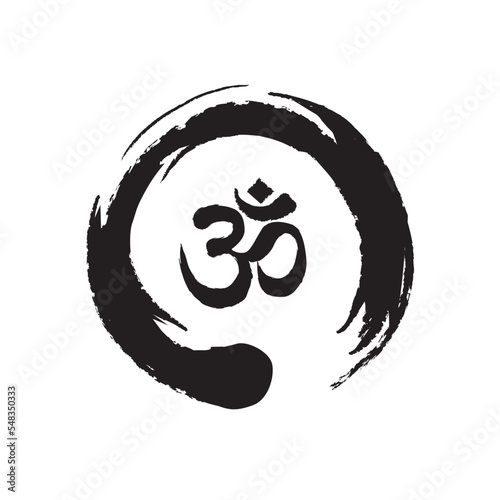 Zen and OM symbol 