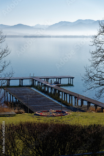 Impression vom Chiemsee im Herbst
