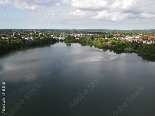 Panoramablick über Eutin in Schleswig - Holstein