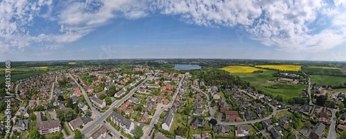 Panoramablick über Eutin in Schleswig - Holstein
