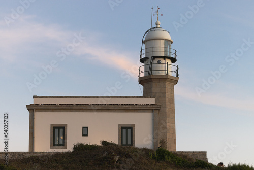 Lariño lighthouse in Galicia, Spain photo