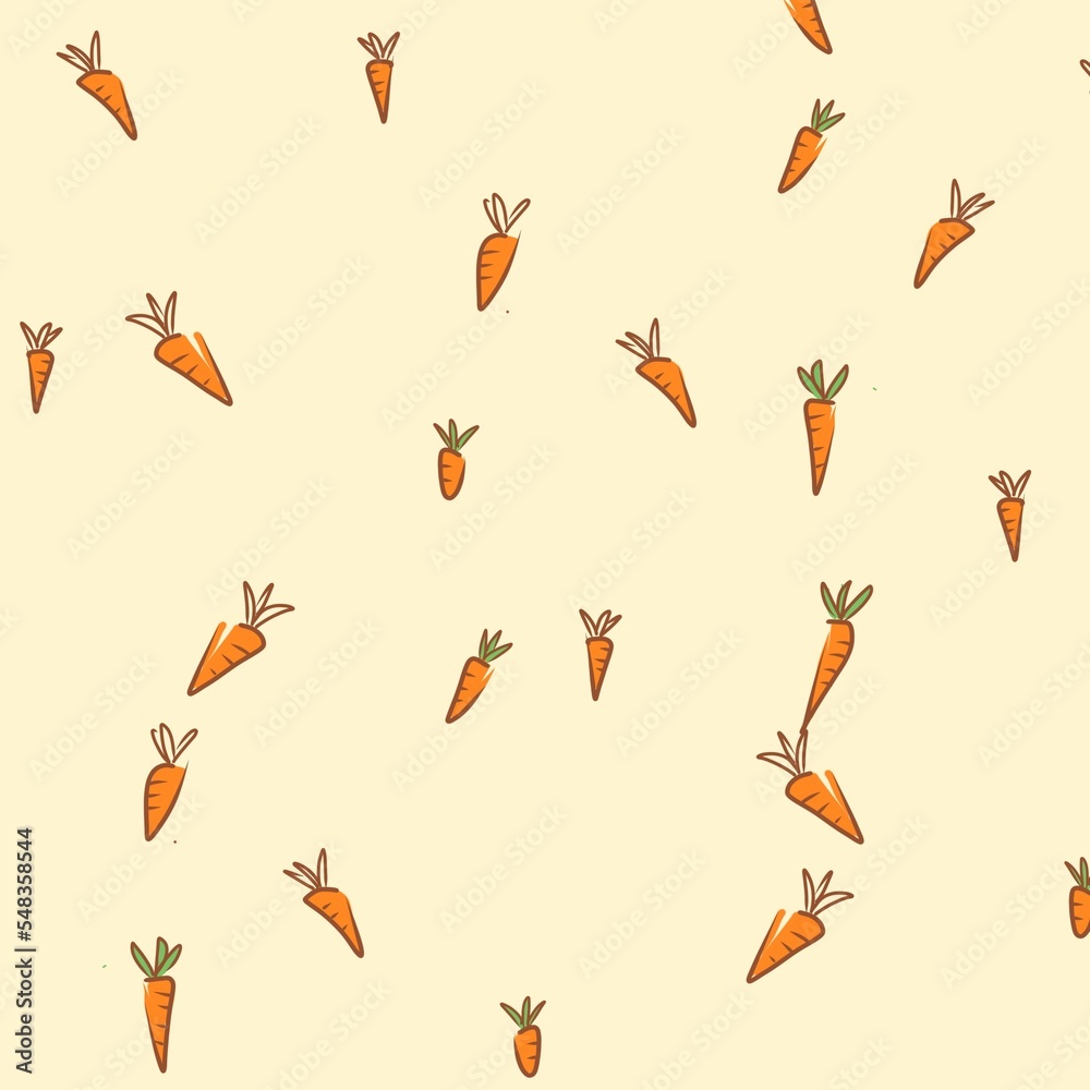 illustration of carrots cute cartoon vegetables illustration of carrots cute cartoon vegetables