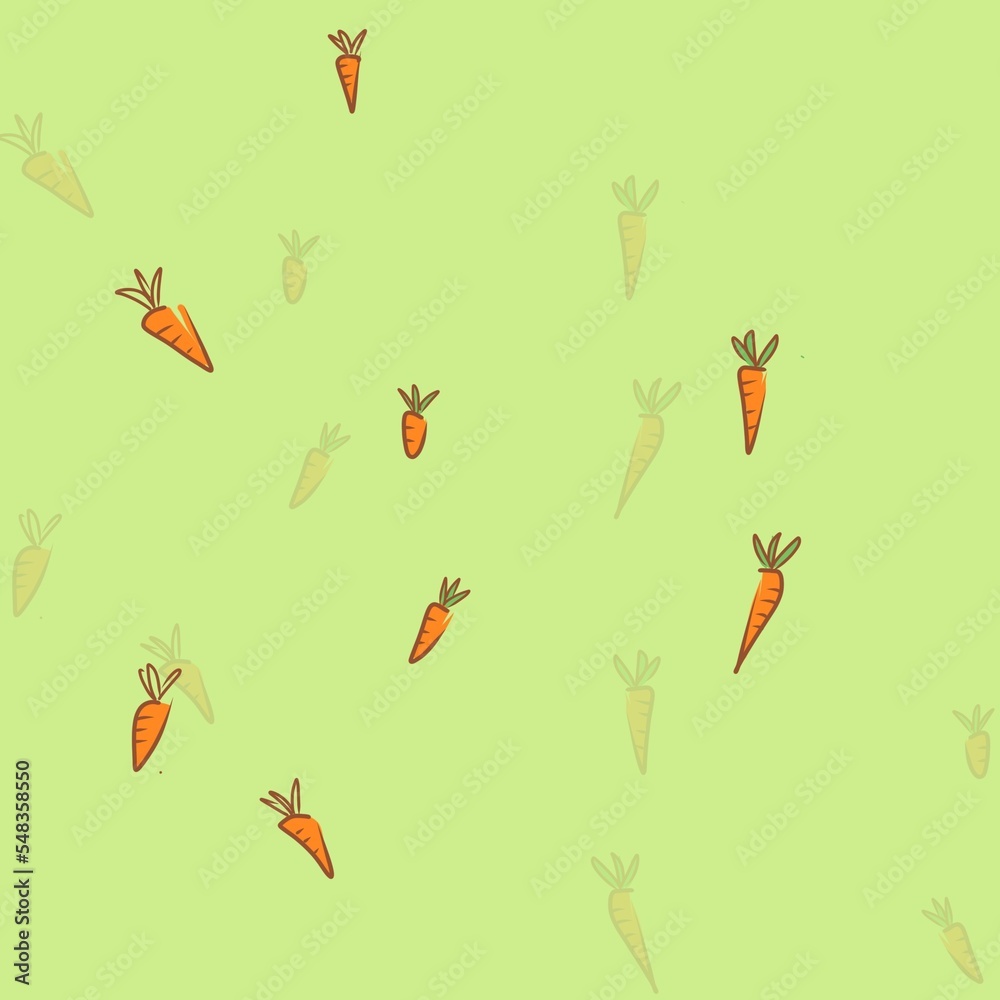 illustration of carrots cute cartoon vegetables illustration of carrots cute cartoon vegetables