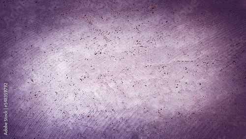 Violet cement and concrete background. Solid violet texture background for wallpaper, website, banner template, print material and backdrop. Creative violet wall background with copy space