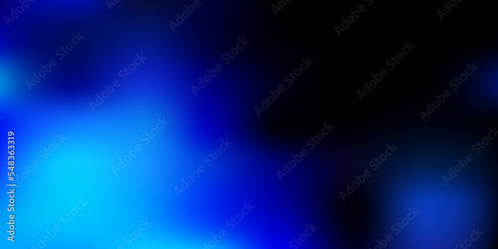 Obraz premium Light blue vector gradient blur background.