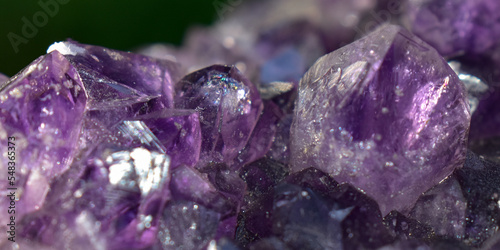 Amethyst is a purple gemstone. for making jewelry