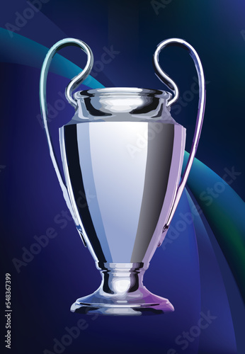 Fotografia logo symbol famous blue background best award win victory top match final prize