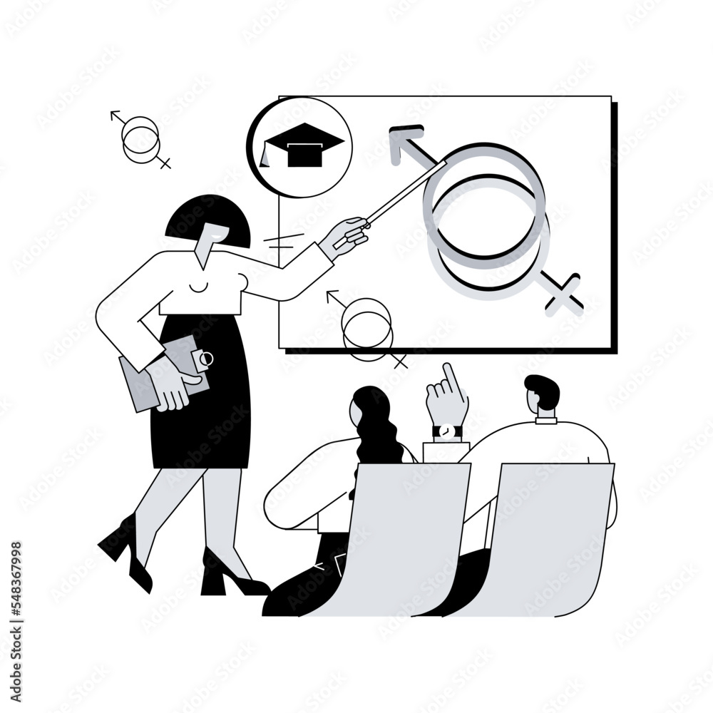 Sexual Education Abstract Concept Vector Illustration Sexual Health Teaching Sex Education