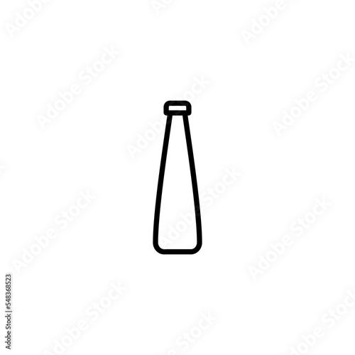Bottle icon vector illustration. bottle sign and symbol