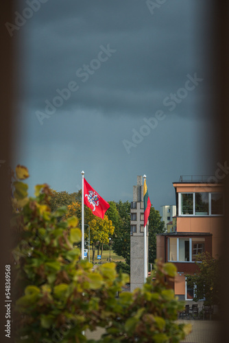 Lithuanian flag photo