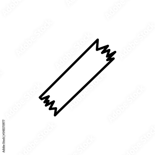 masking tape icon vector design templates