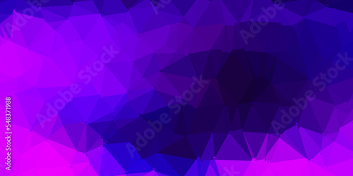 Light purple vector gradient polygon design.
