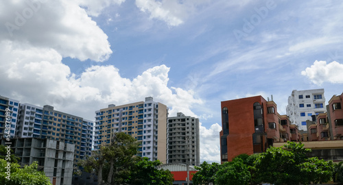 View of the city of Barranquilla, Colombia