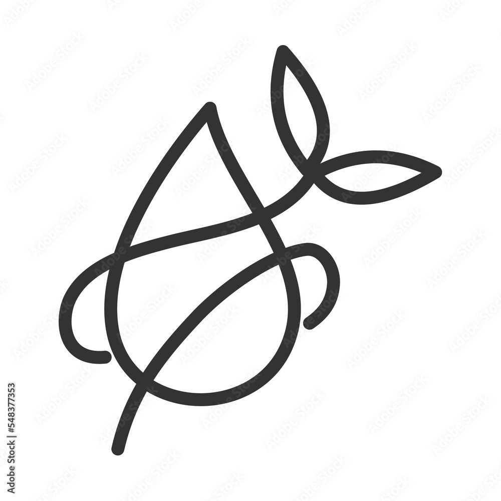Leaf logo. Bio nature green eco vector symbols business logo template Icon Illustration Brand Identity Leaf logo. Bio nature green eco vector symbols business logo template Icon Illustration Brand Identity