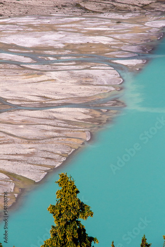 River Meets The Lake