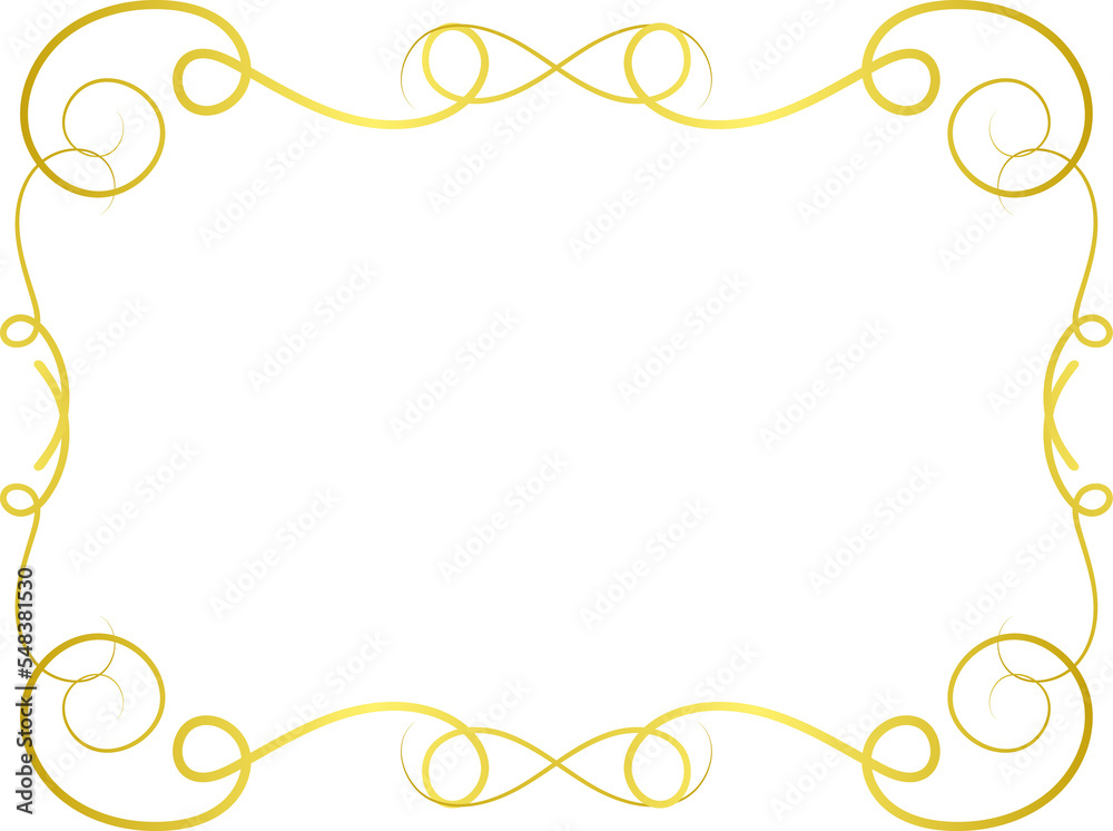 Gold Borders Elements ornament Gold Borders Elements ornament