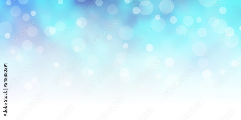 Light BLUE vector layout with circles.
