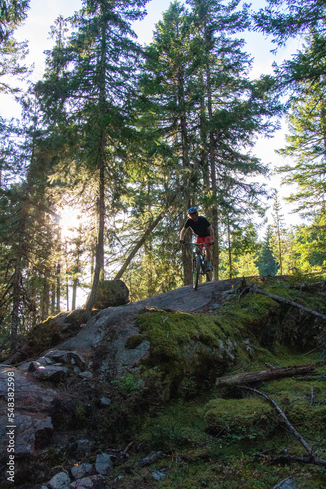 Fototapeta premium BC Biking