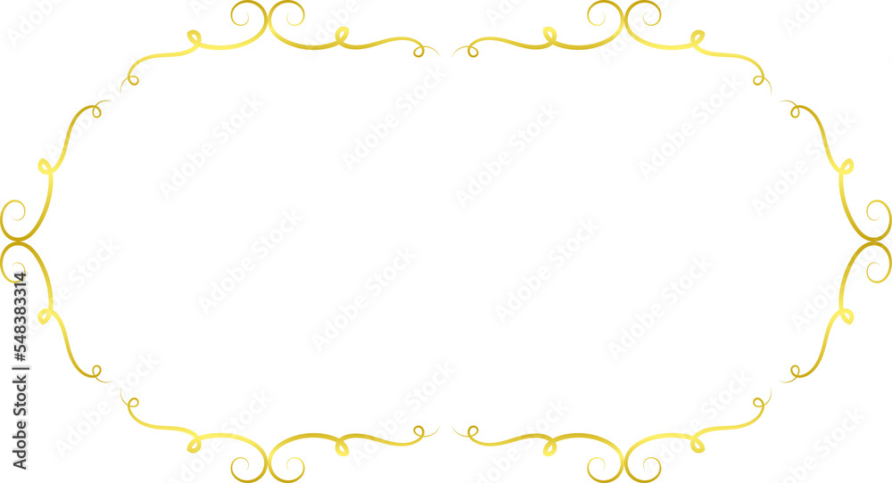 Gold Borders Elements ornament Gold Borders Elements ornament