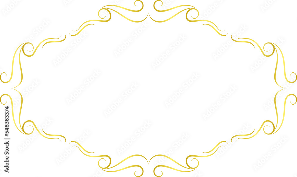 Gold Borders Elements ornament Gold Borders Elements ornament