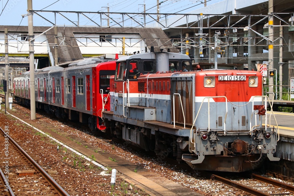 貨物列車 JR九州配給列車103系
