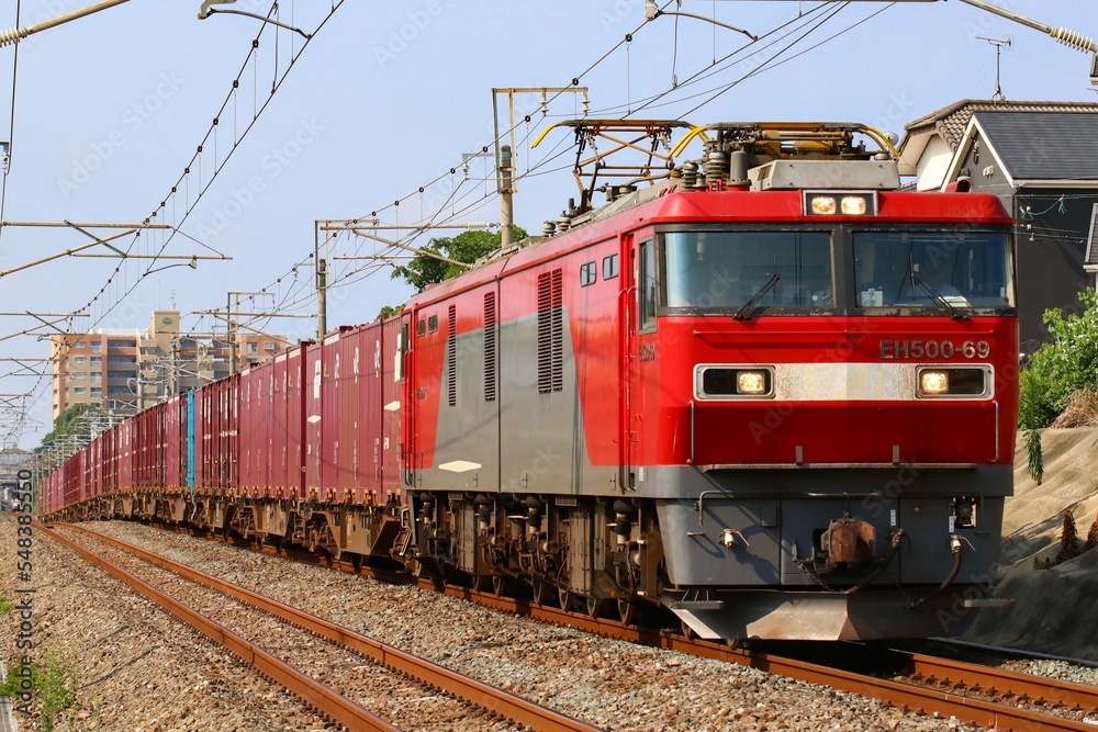 貨物列車 EH500電気機関車 金太郎