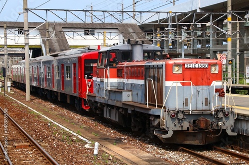 貨物列車 JR九州配給列車103系