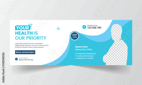 modern Professional Digital marketing social media Facebook cover or web banner template,	
