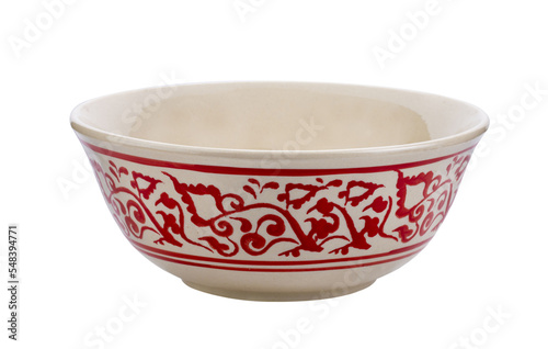 ceramic bowl isolated on  transparent png