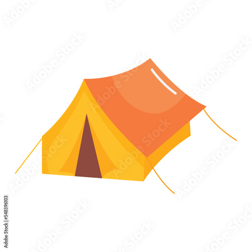 camping tent icon
