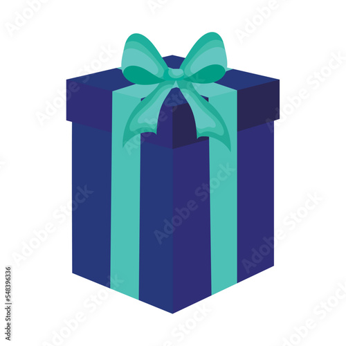 blue gift box