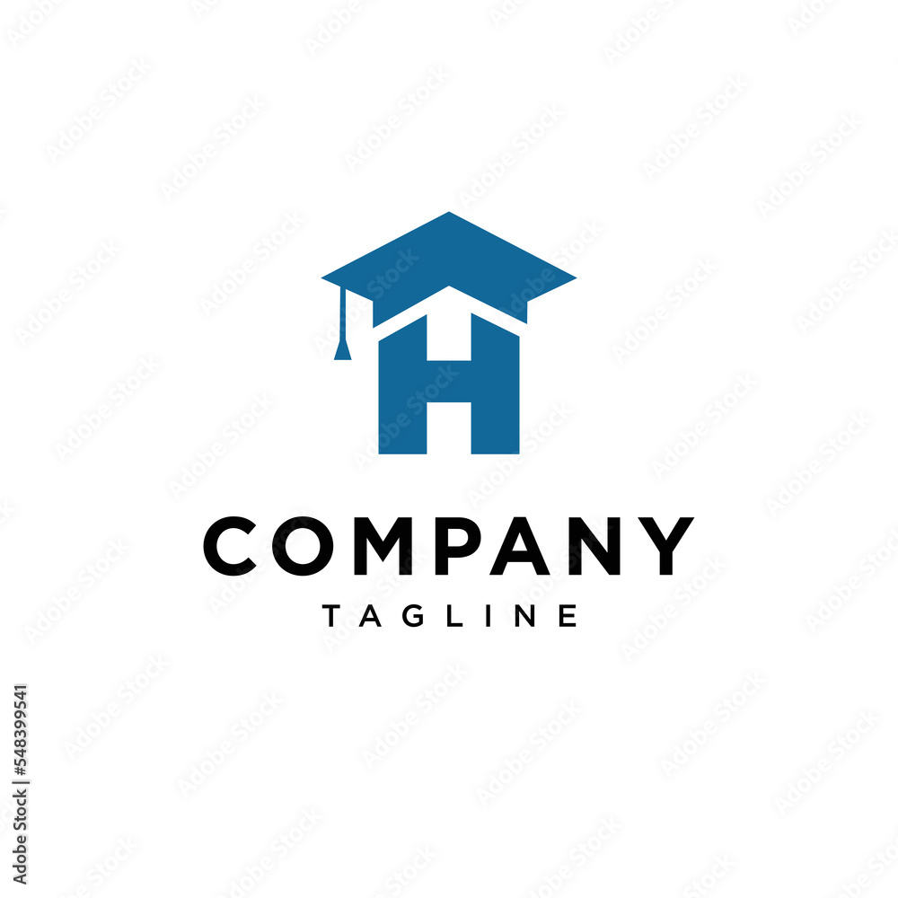 H Letter EducationVector logo icon vector Template H Letter EducationVector logo icon vector Template