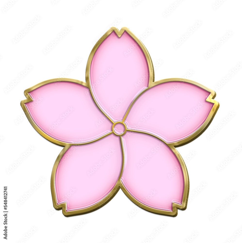 sakura cherry blossom enamel pin ornament sakura cherry blossom enamel pin ornament