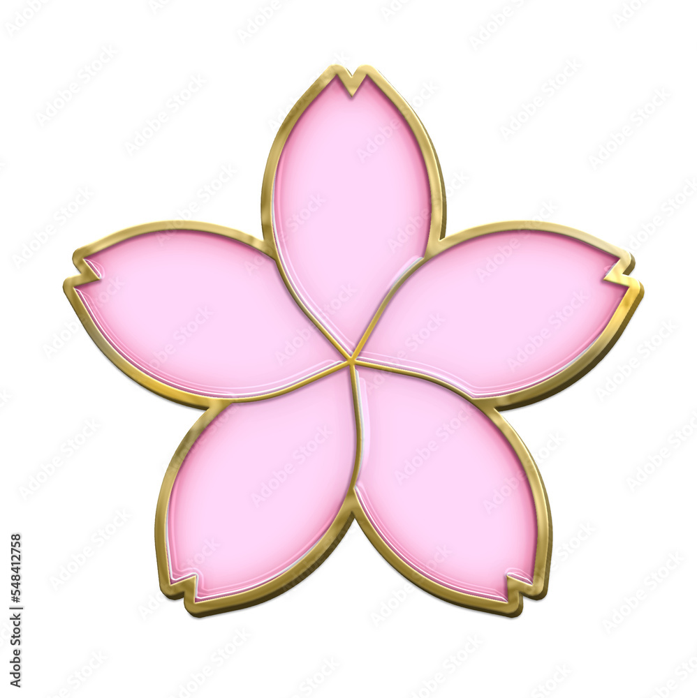 sakura cherry blossom enamel pin ornament sakura cherry blossom enamel pin ornament
