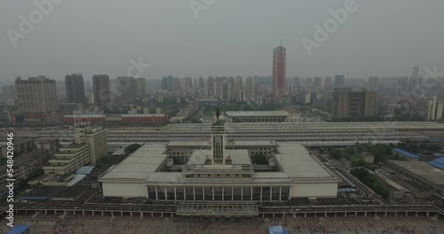 Changsha railway station is a railway station and a metro station on the Beijing–Guangzhou railway and the Changsha–Zhuzhou–Xiangtan intercity railway.