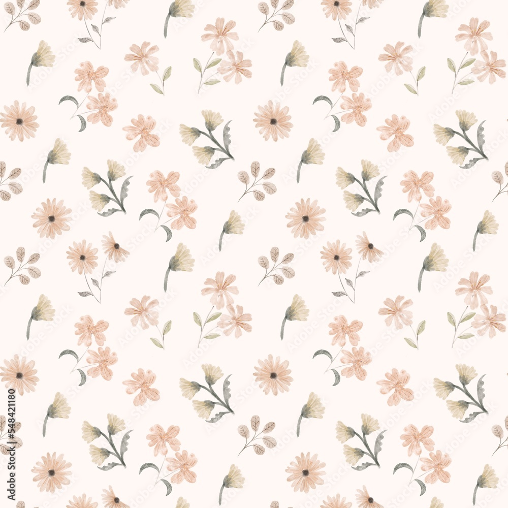 Botanical Seamless Pattern Botanical Seamless Pattern