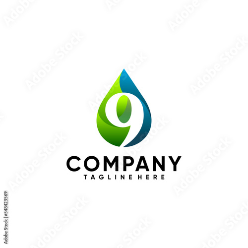 modern gas and oil mining vector illustration