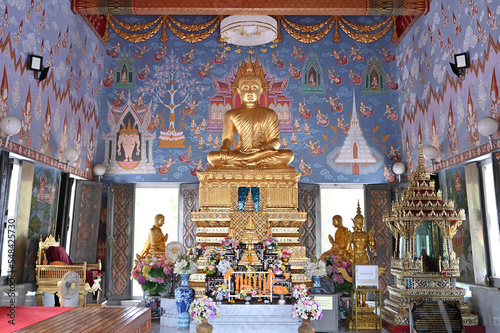 Buddhist temple , Wat Kaew Korawaram,Krabi Town in Thailand