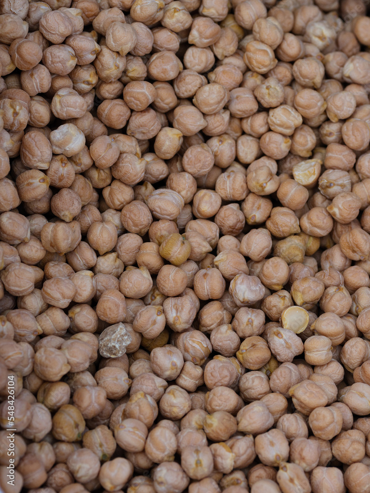 fresh chickpeas in the market fresh chickpeas in the market