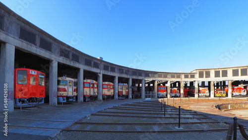 Wallpaper Mural 津山まなびの鉄道館（秋快晴）7 Torontodigital.ca