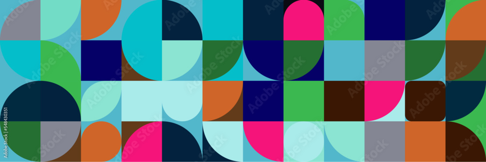 Mid-Century Abstract Vector Pattern Mid-Century Abstract Vector Pattern