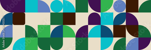 Mid-Century Abstract Vector Pattern