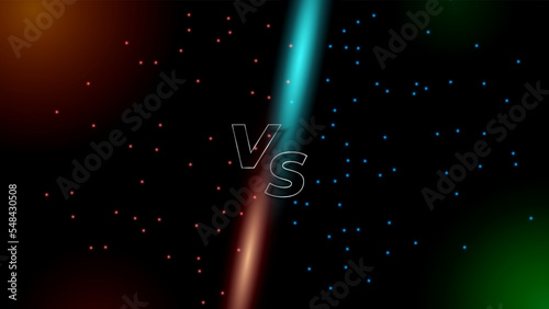 Facts vs myths versus battle background with lightning bolt. Concept of thorough fact-checking or easy compare evidence.. Vector illustration
