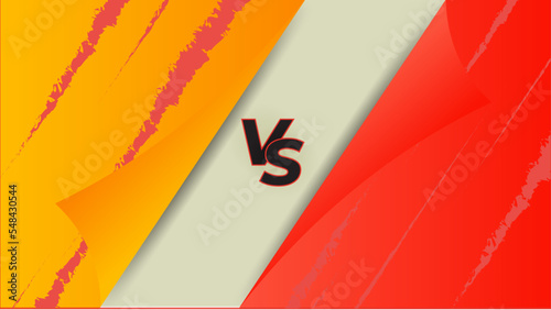 Facts vs myths versus battle background with lightning bolt. Concept of thorough fact-checking or easy compare evidence.. Vector illustration