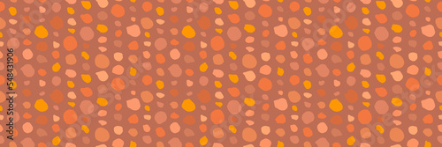 Grunge doodles pattern. Tribal simple ornament seamless pattern. Grunge ethnic background. Simple doodle pattern. Retro fabric design. 80s or 90s clothes fabric. Contemporary ornaments.