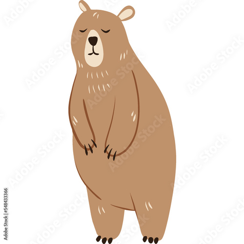 Brown Bear Illustration (2)