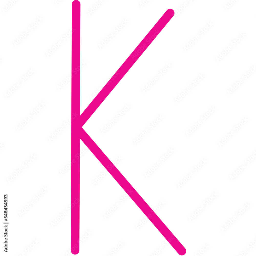 K